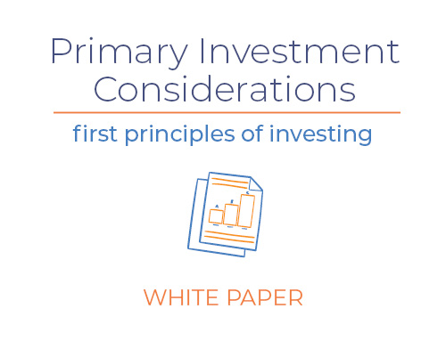 Primary Investment Considerations